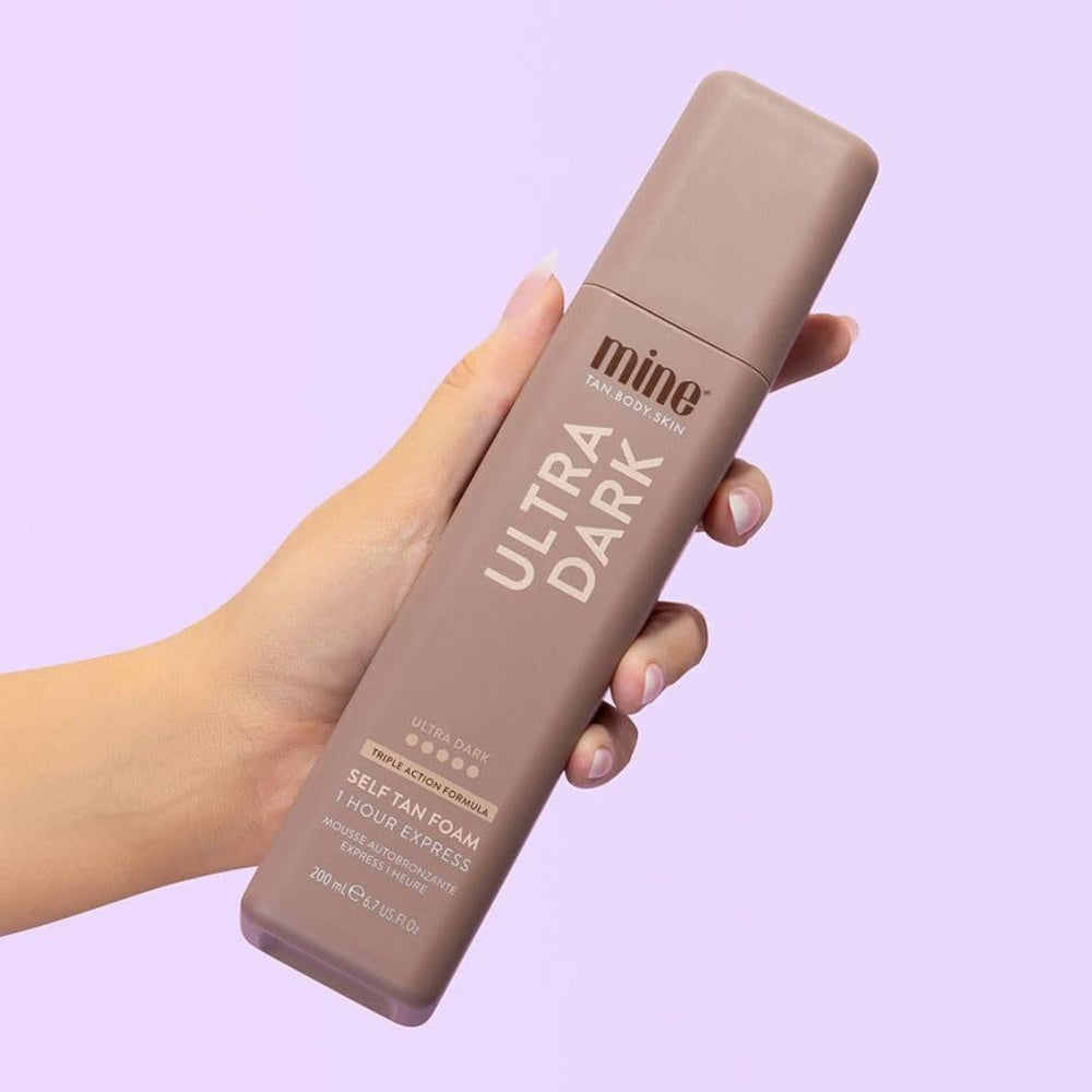 MineTan Ultra Dark: développement du bronzage sur les 24 heures suivantes.