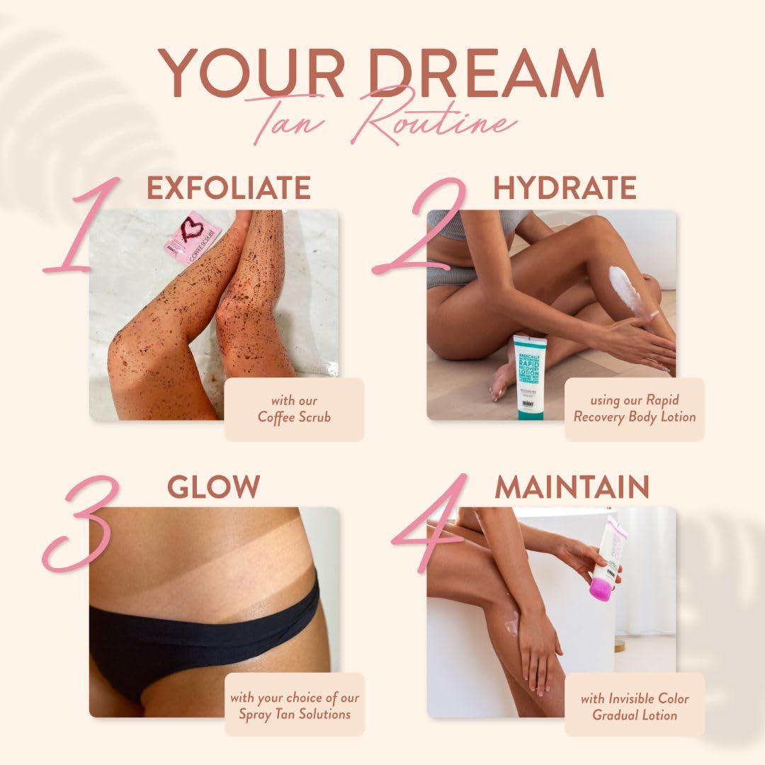 MineTan Body.Skin - Texture sèche rapide pour une application propre.