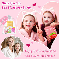 Miniling spa kit masques en tissu offre une hydratation agréable.