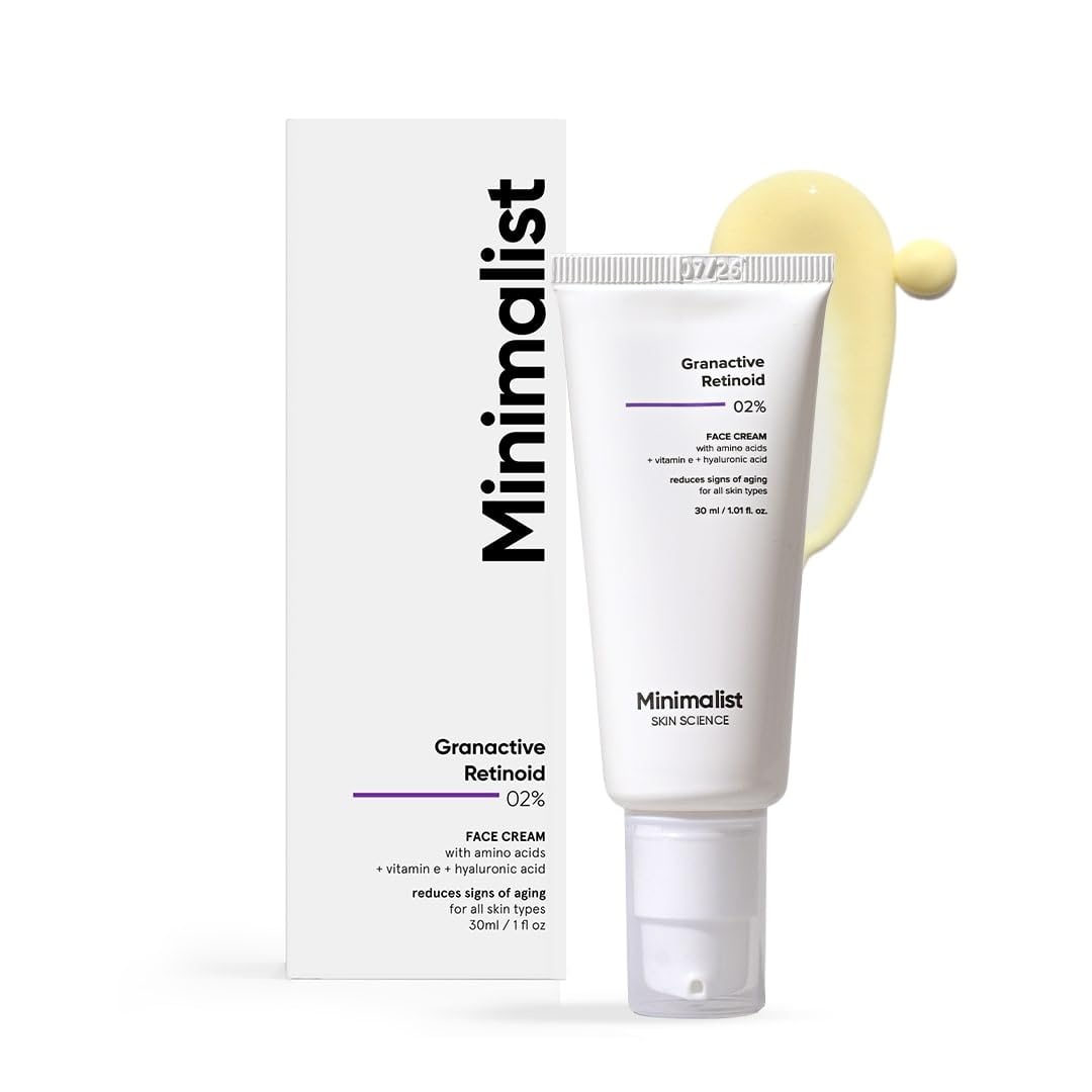 Minimalist Granactive Retinoid 2% – Bouteille produit anti-âge nocturne efficace