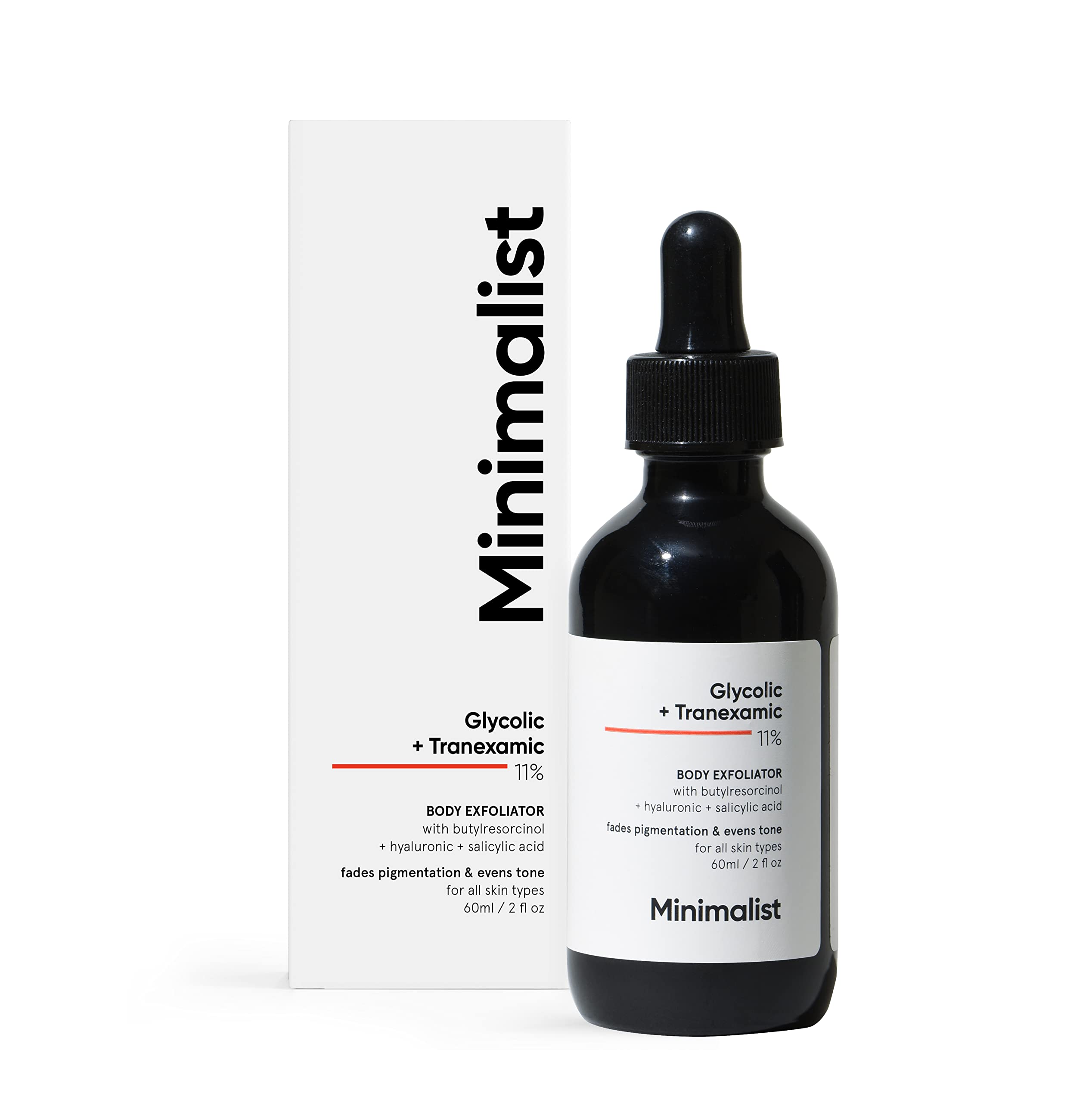 Minimalist KP Bump Eraser – flacon 60 ml, exfoliation ciblée pour peau plus lisse