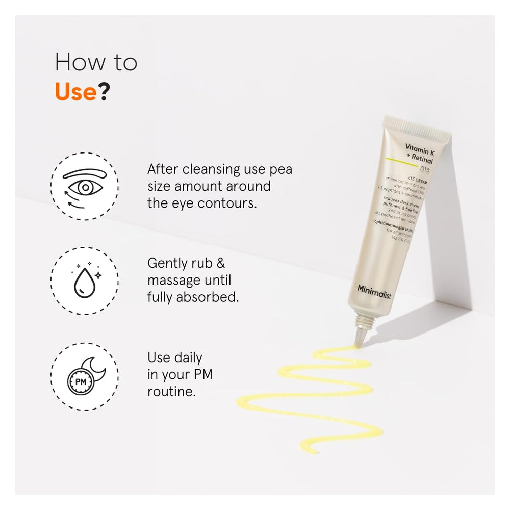 Minimalist Emballage Crème Yeux, présentation soignée et pratique en voyage.