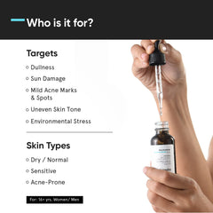 Sérum Minimalist : flacon avec 1% Hyaluronic pour hydratation durable