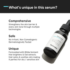 Sérum Minimalist : peau affinée et pores réduits visibles