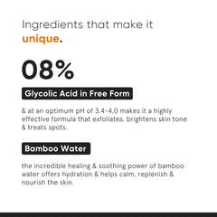 Tonique glycolique Minimalist pour les aisselles, douceur exfoliée.