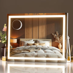 MINISO Miroir beauté avec lumière LED pour un maquillage précis.