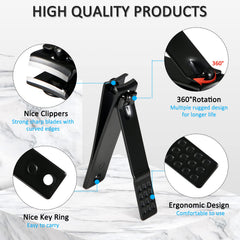 MINKINH coupe-ongles professionnel pour des coupes précises et durables.