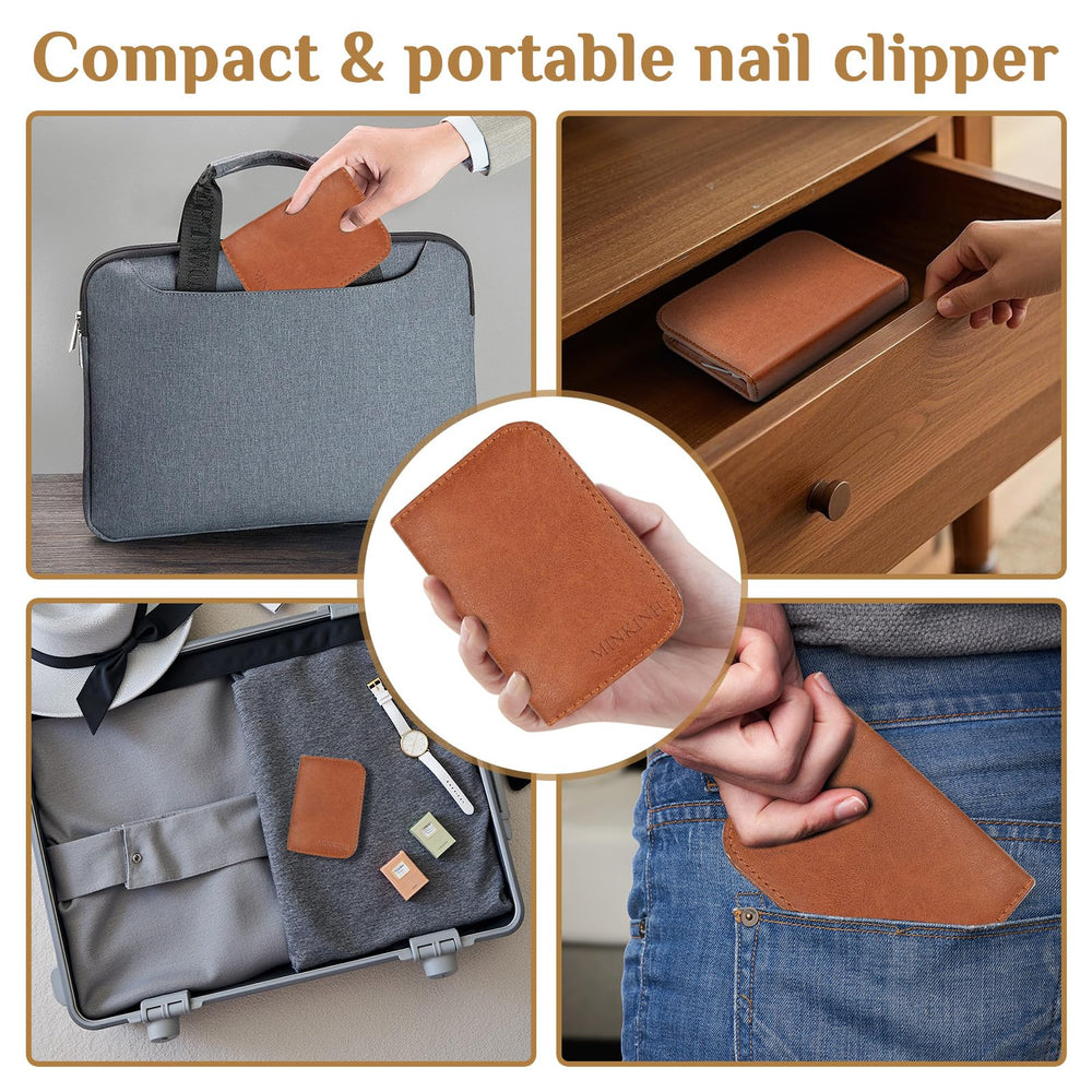 Trousse voyage MINKINH, kit compact à emporter.