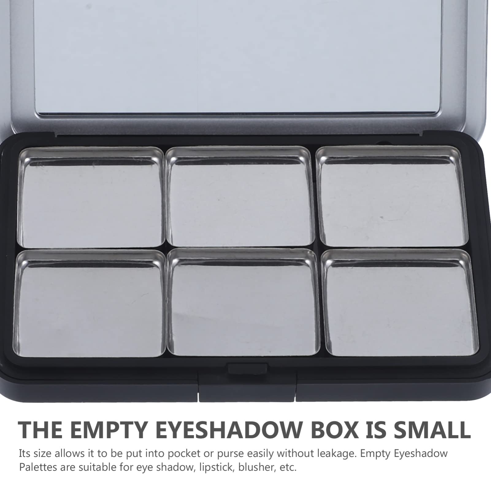 Palette Minkissy yeux réutilisable, facile à reconstituer selon vos teintes.