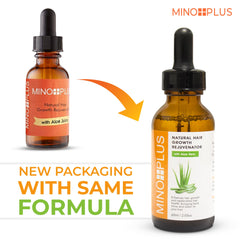 MINO PLUS sérum application cuir chevelu pour routine nourrissante.