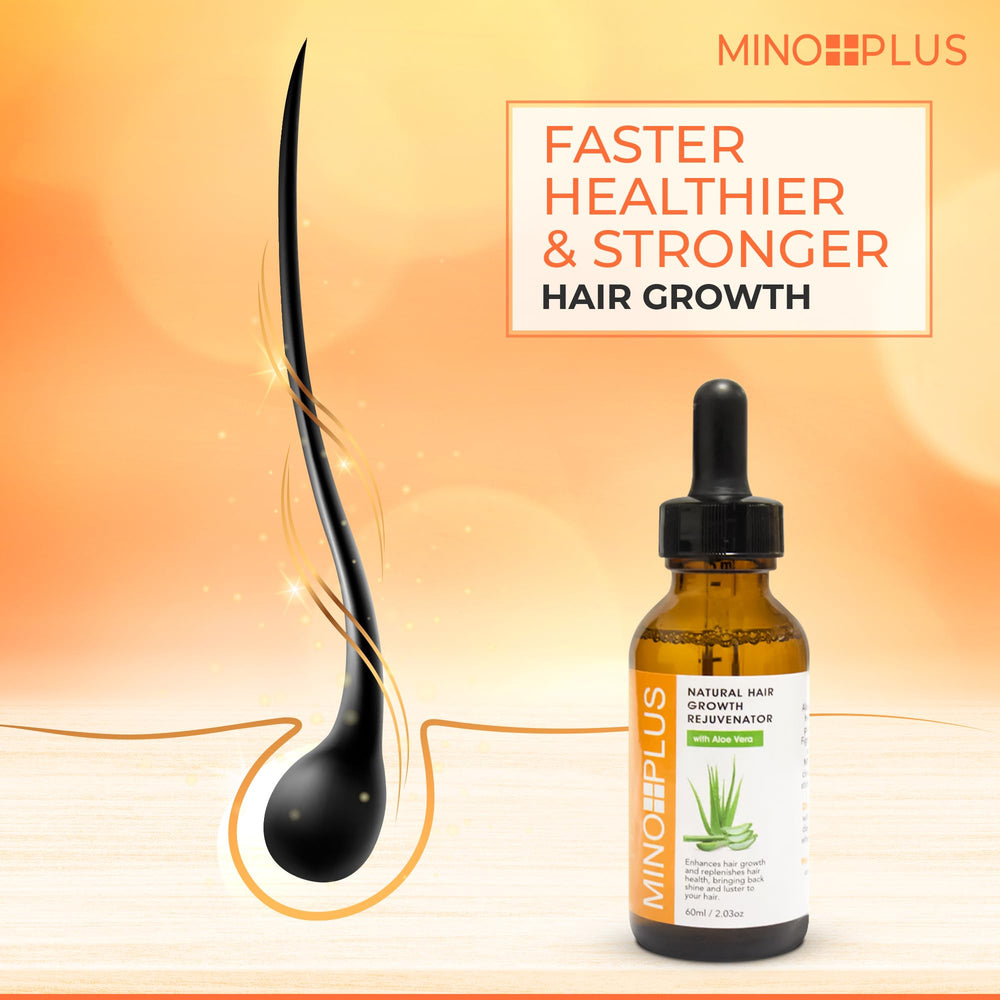 MINO PLUS sérum peut contribuer à nourrir et revitaliser les follicules.