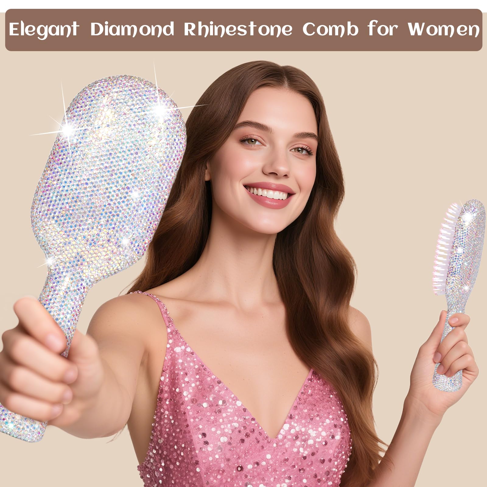 Brosse Minovel après-shampooing douceur efficace sur cheveux humides.