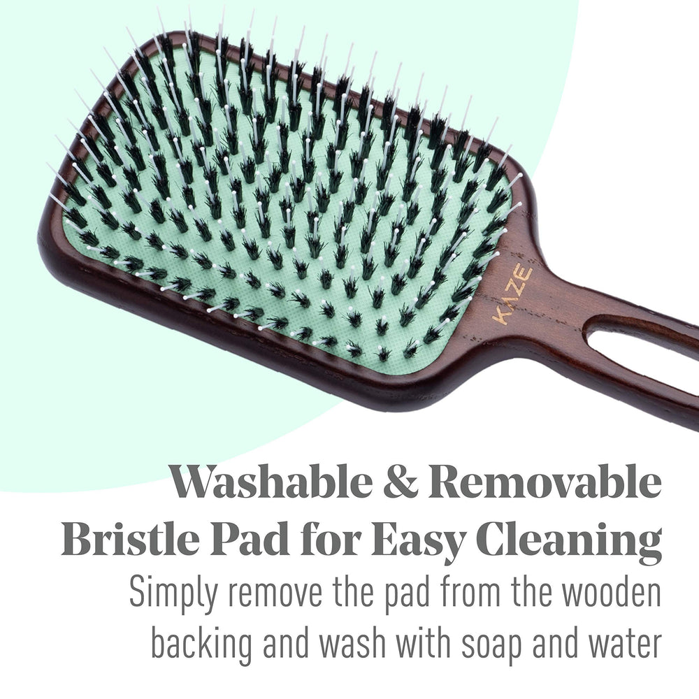 Brosse Mint paddle nettoyage simple et entretien rapide.
