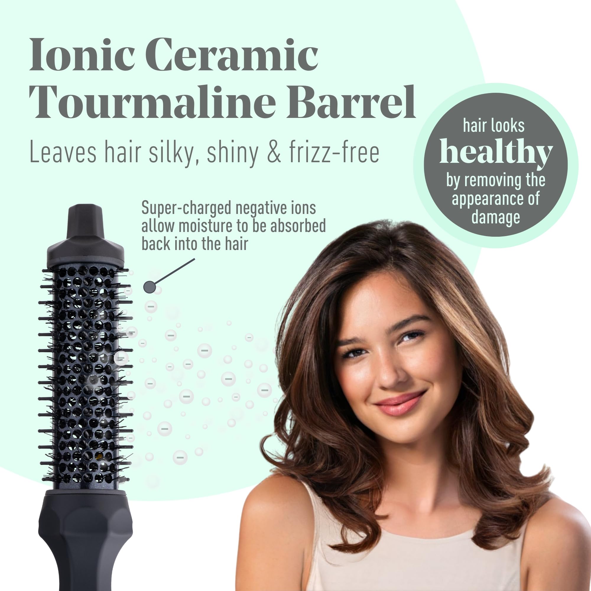 MINT brosse thermique voyage — compatibilité internationale et double-voltage pratique.