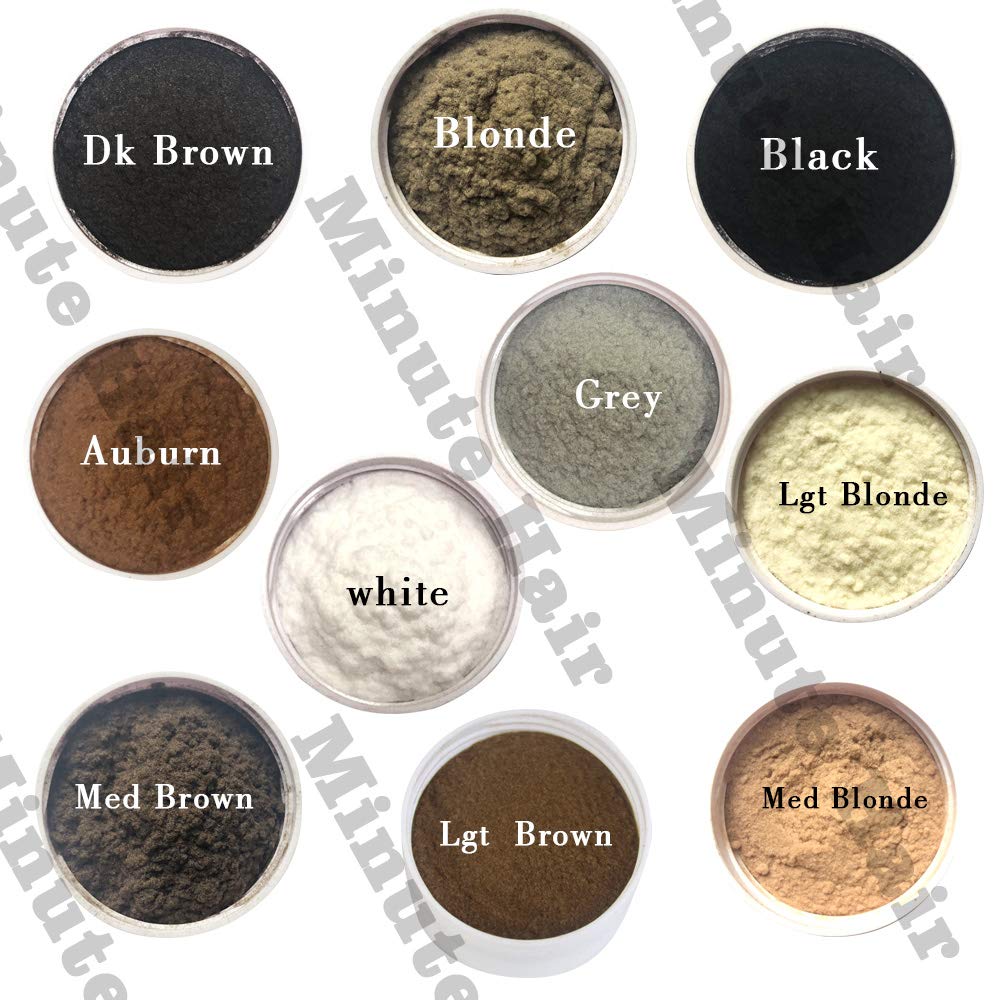 Fibres Minute Hair brun clair appliquées pour un rendu naturel et discret