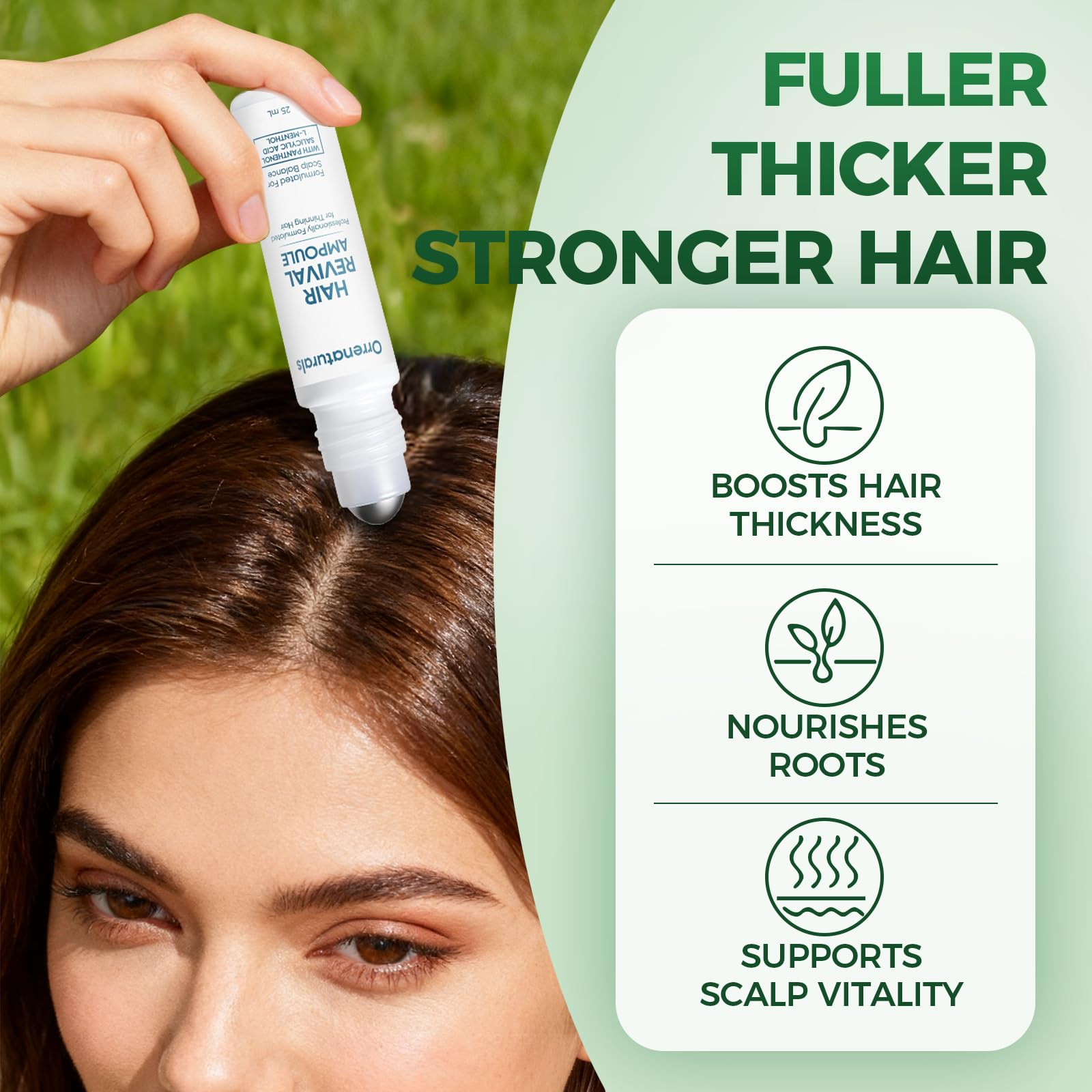 Minyang Orrenaturals roll-on précis, distribution homogène sans salissures