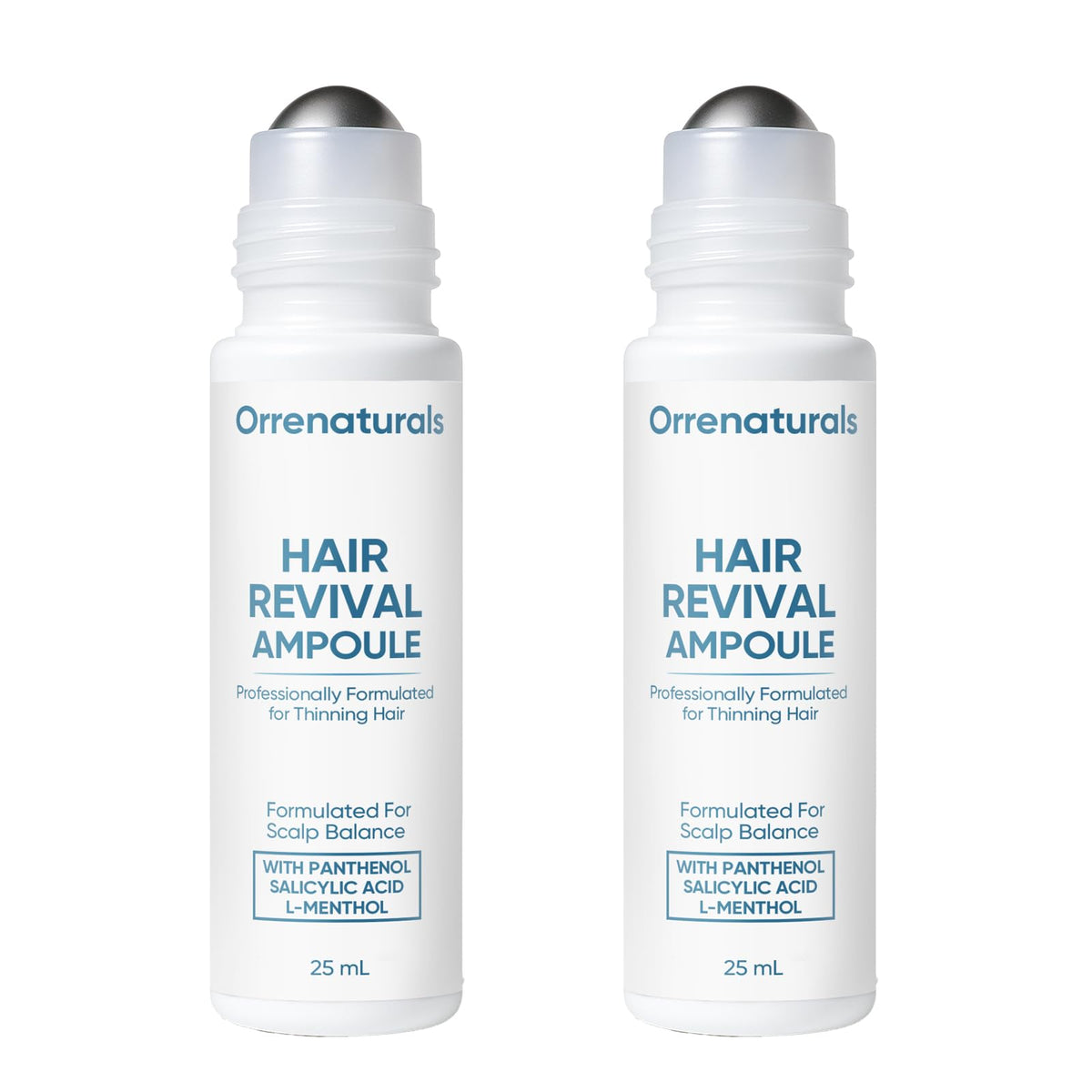 Minyang Orrnaturals ampoule-renouvellement-cheveux avec pompe pour une application ciblée cuir chevelu.