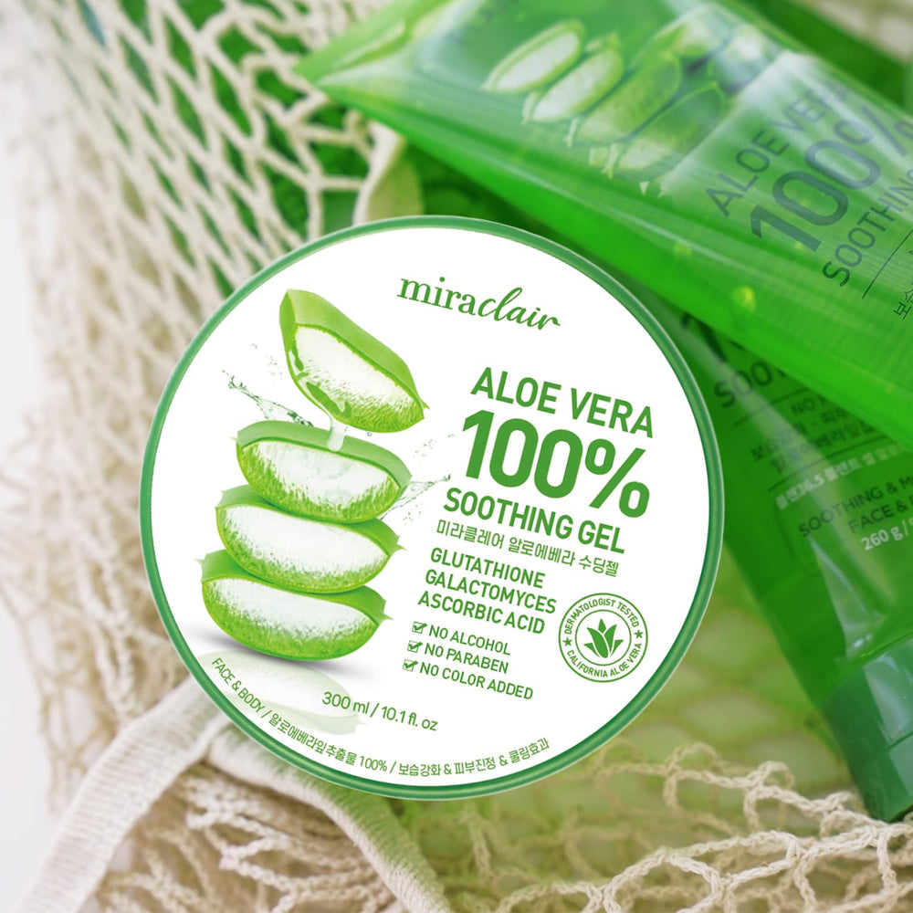 MIRACLAIR Gel clair, texture légère et absorption rapide.