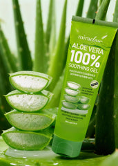 MIRACLAIR Aloe Vera Gel – Après soleil: rafraîchissement rapide et soin apaisant.