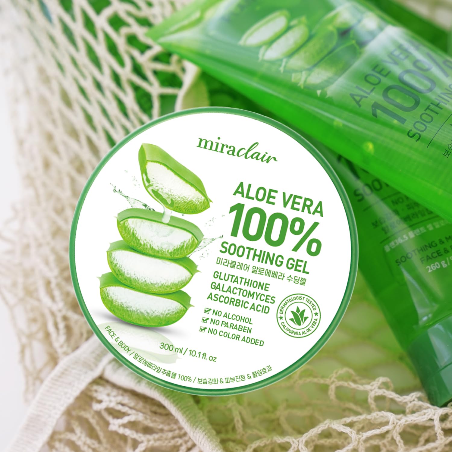 MIRACLAIR Aloe Vera Gel - barrière cutanée, protège et renforce la peau