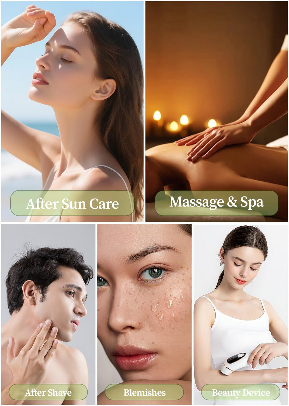 MIRACLAIR Aloe Vera Gel – Texture claire et non grasse qui pénètre facilement.