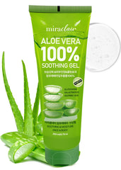 MIRACLAIR Aloe Vera Gel – Visage: hydratation douce et apaisement pour peau sensible.