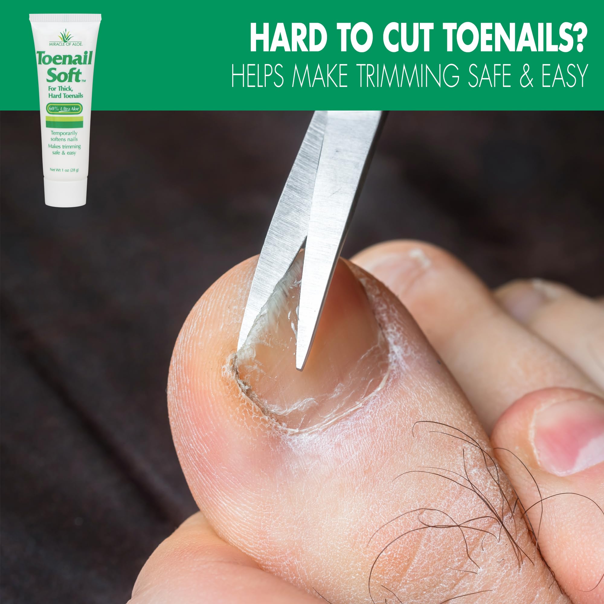 Miracle de Aloe: crème non grasses pour assouplir les ongles sans résidu.