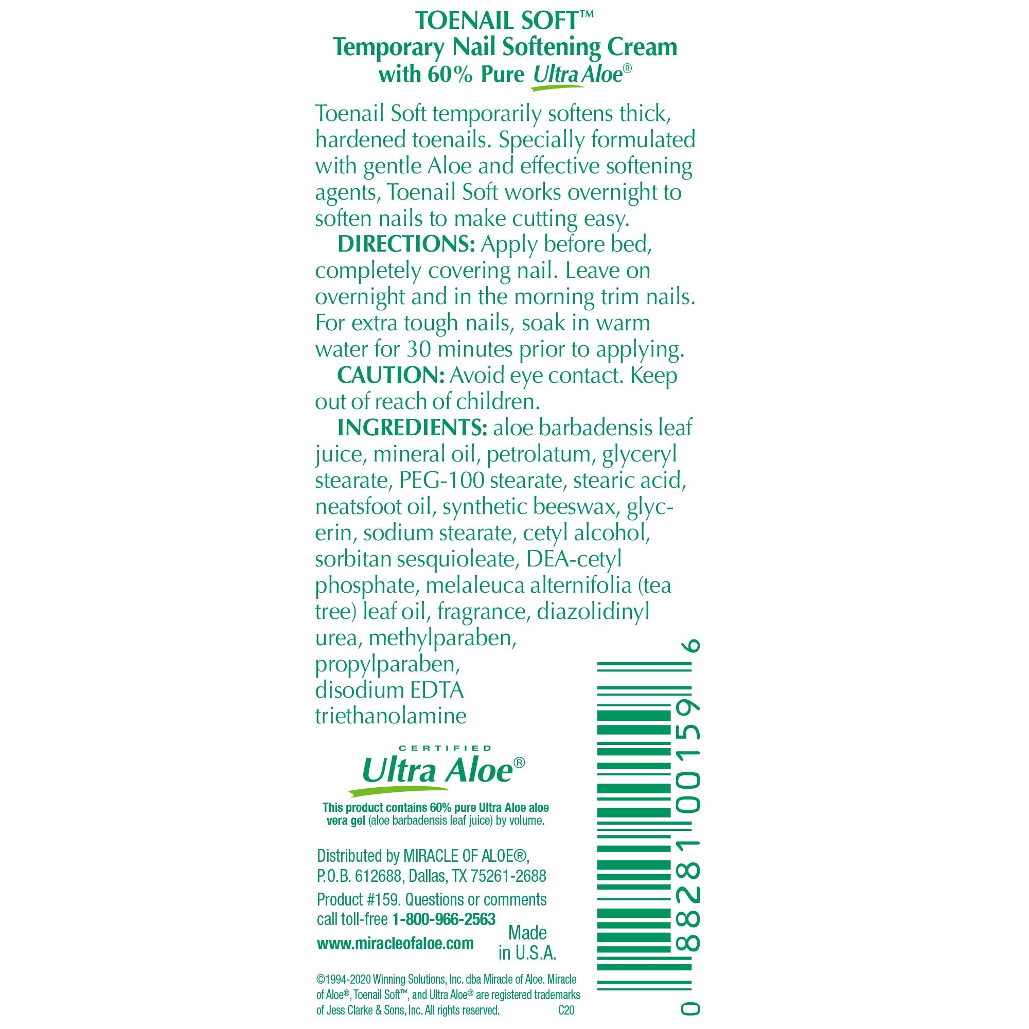 Miracle de Aloe: prépare les ongles pour le vernis avec douceur.