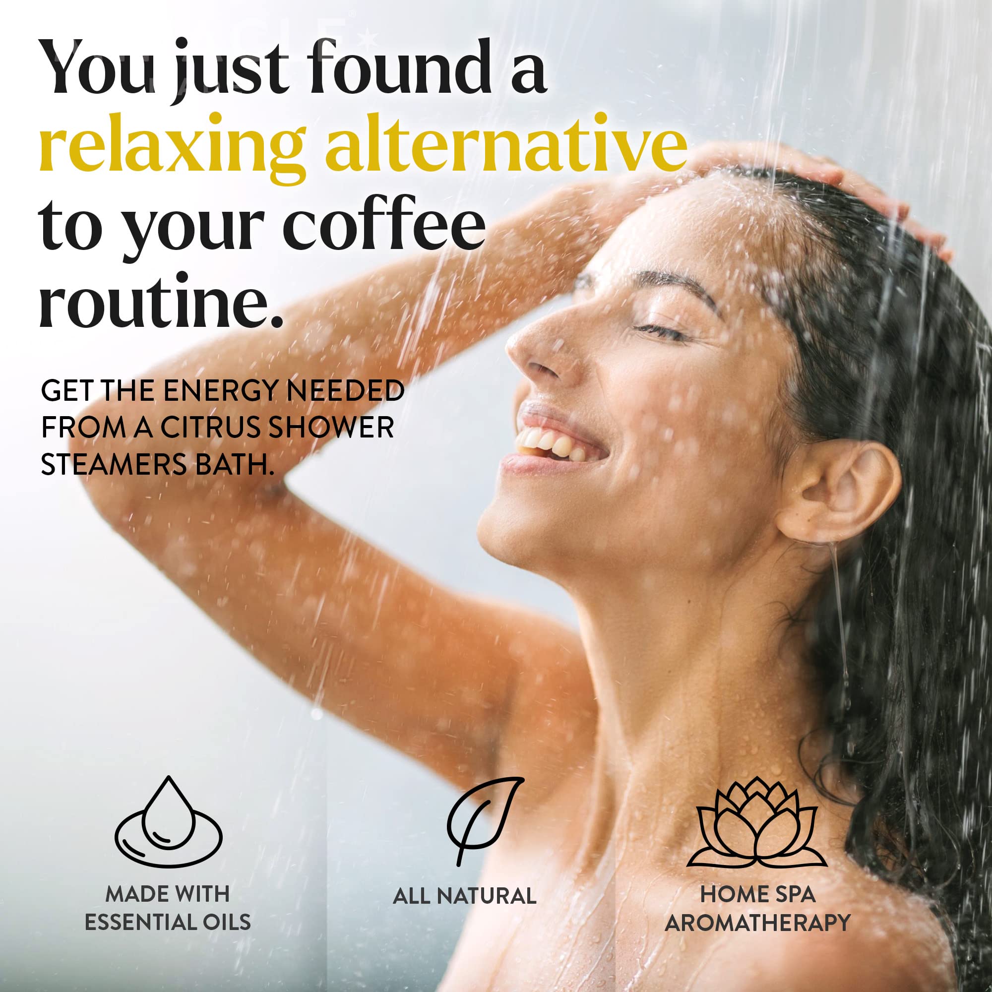 Miracle Made aromathérapie citrus-menthe, respiration plus fraîche pendant la douche.