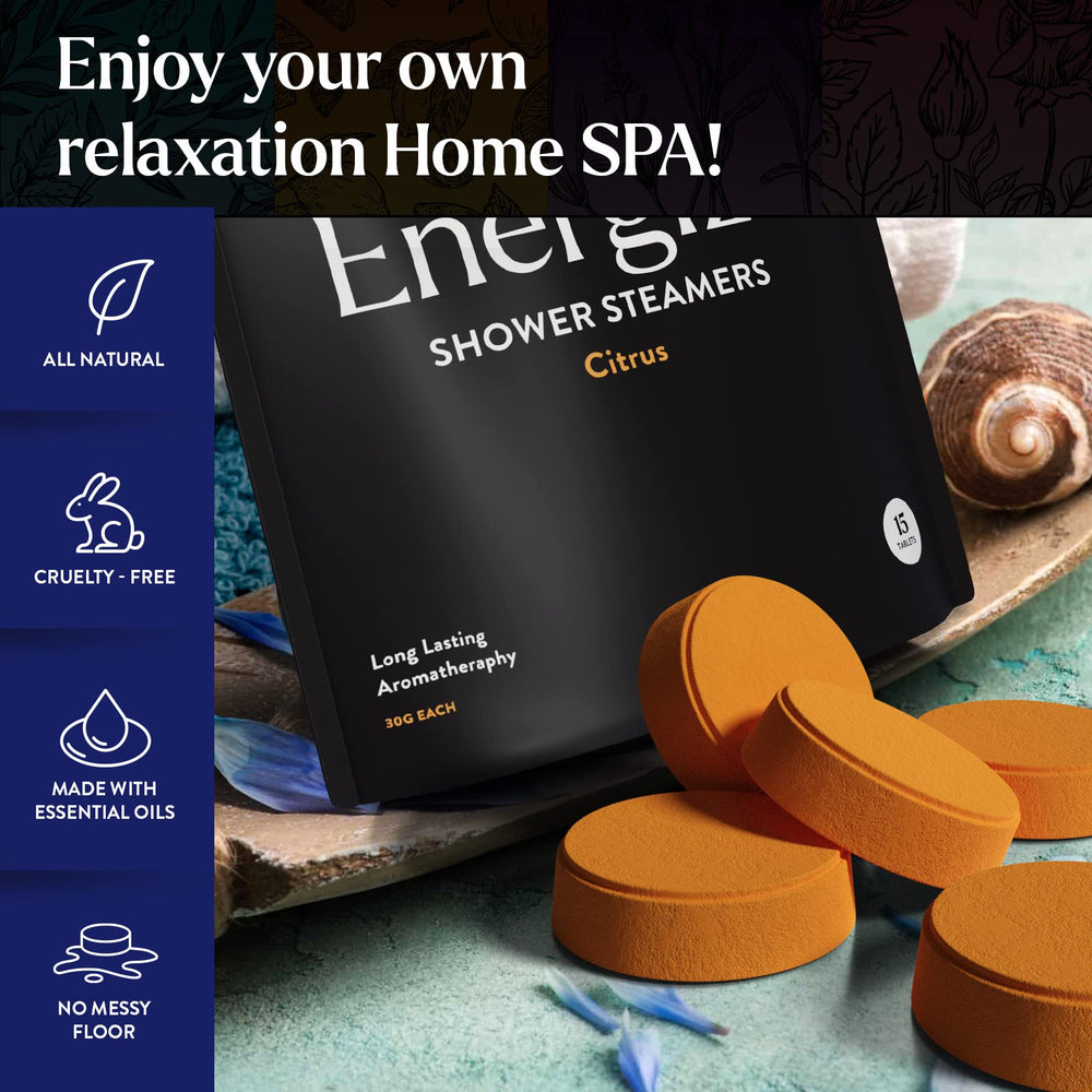 Miracle Made tablettes-douche aromatherapie, parfum rafraîchissant et revitalisant.