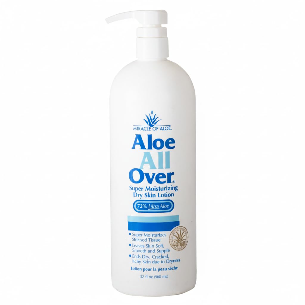 Miracle of Aloe - bouteille, hydratation longue durée pour peau sèche