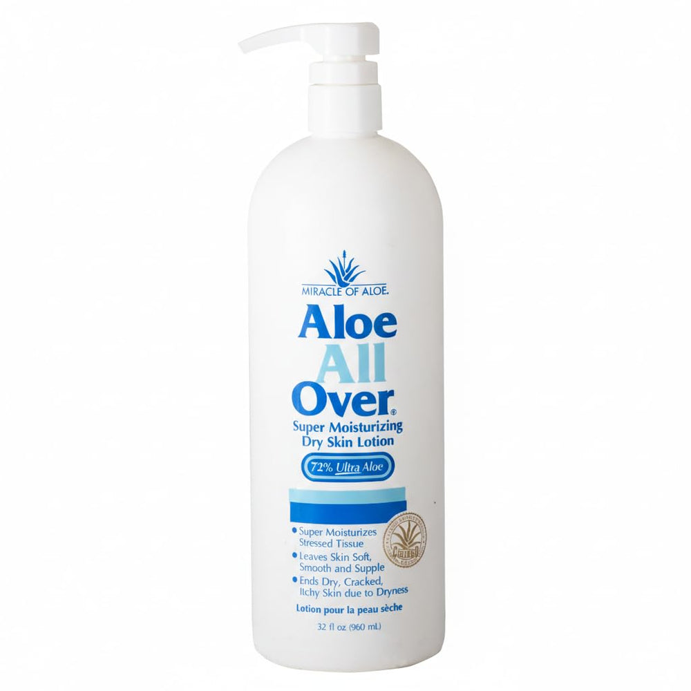 Miracle of Aloe - bouteille, hydratation longue durée pour peau sèche