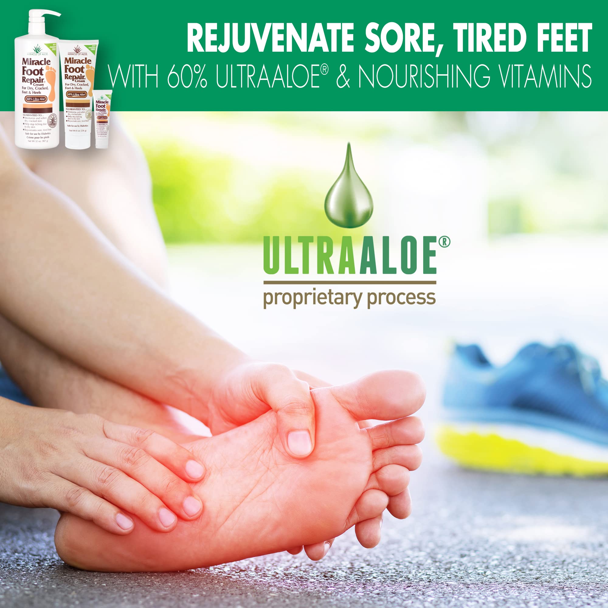 Miracle of Aloe corps-hydratant 1oz : hydratation douce du corps.