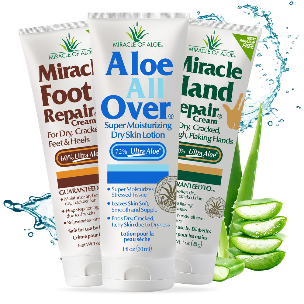Miracle of Aloe mains-reparation 1oz : hydratation rapide pour mains sèches.