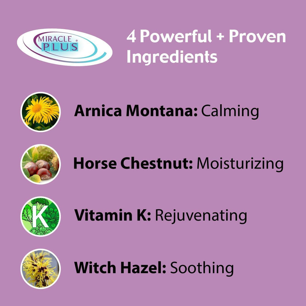 Miracle Plus Arnica crème hydratation peau – texture agréable et soin quotidien.