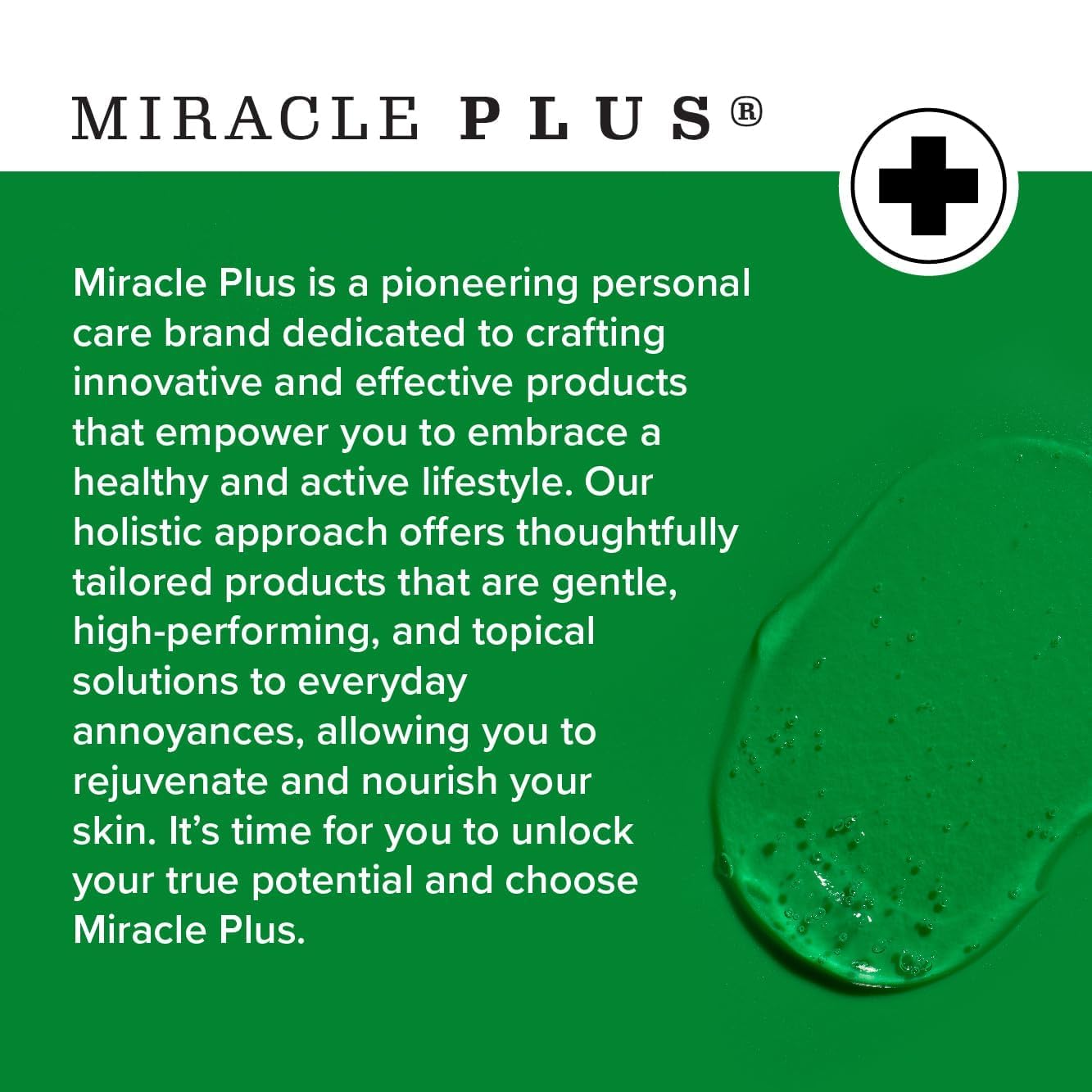 Miracle Plus Gel – hamamélis et calendula pour apaisement.