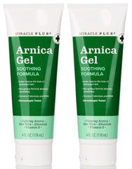 Miracle Plus Gel d’arnica pour ecchymoses, apaisement rapide.