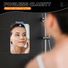 Miroir de douche anti-brouillard champ de vision optimal idéal pour le maquillage