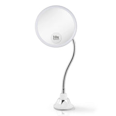 MIRRORVANA miroir col de cygne flexible pour un maquillage précis.