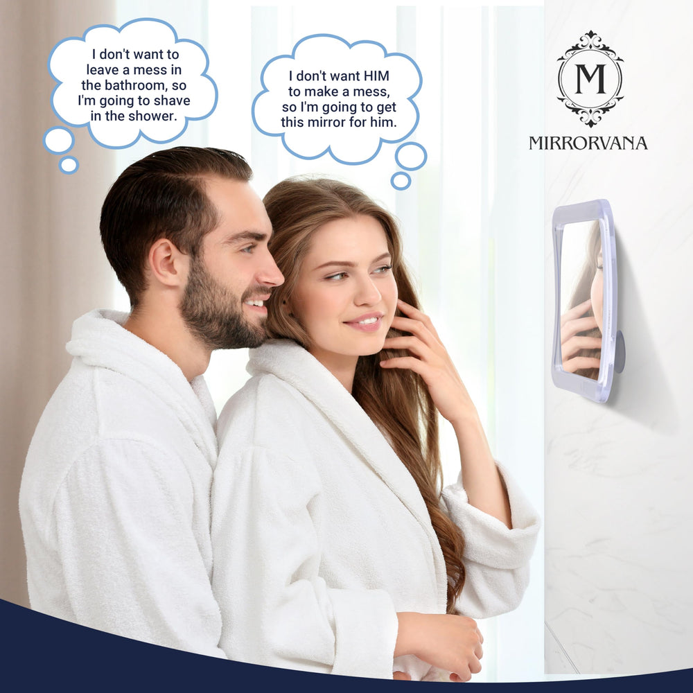 MIRRORVANA offre bonus flacon anti-buée, cadeau utile.