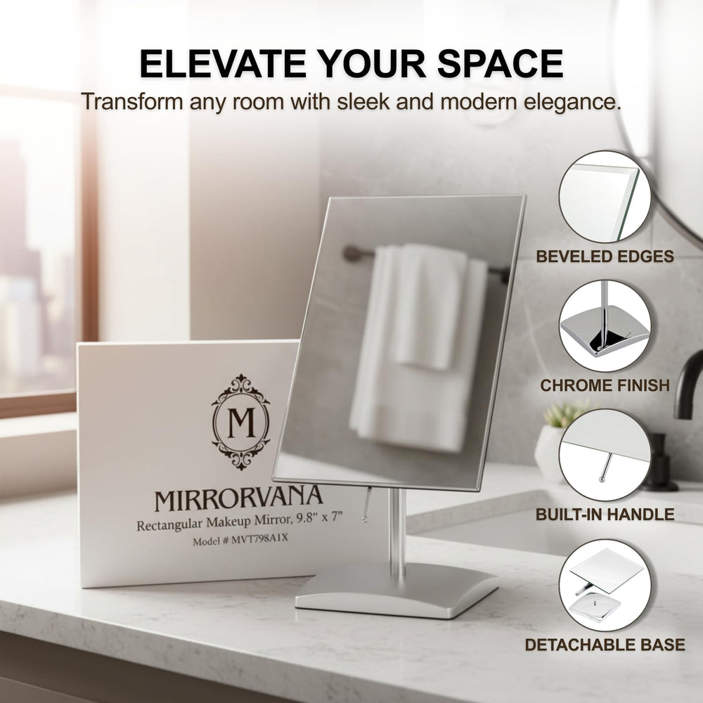 MIRRORVANA support-reglable-miroir permettant d’ajuster l’angle facilement.