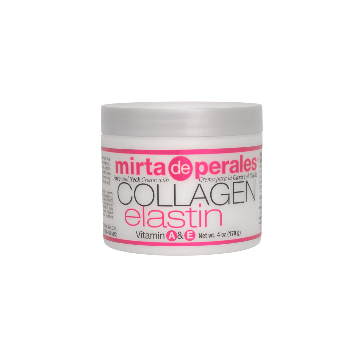 Mirta De Perales Crème Collagène Elastine - raffermit visage et cou.