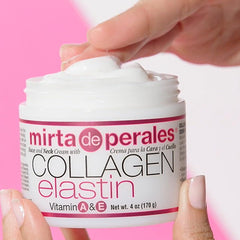Mirta De Perales Crème vitamine A et E - emballage pratique et nutritif.