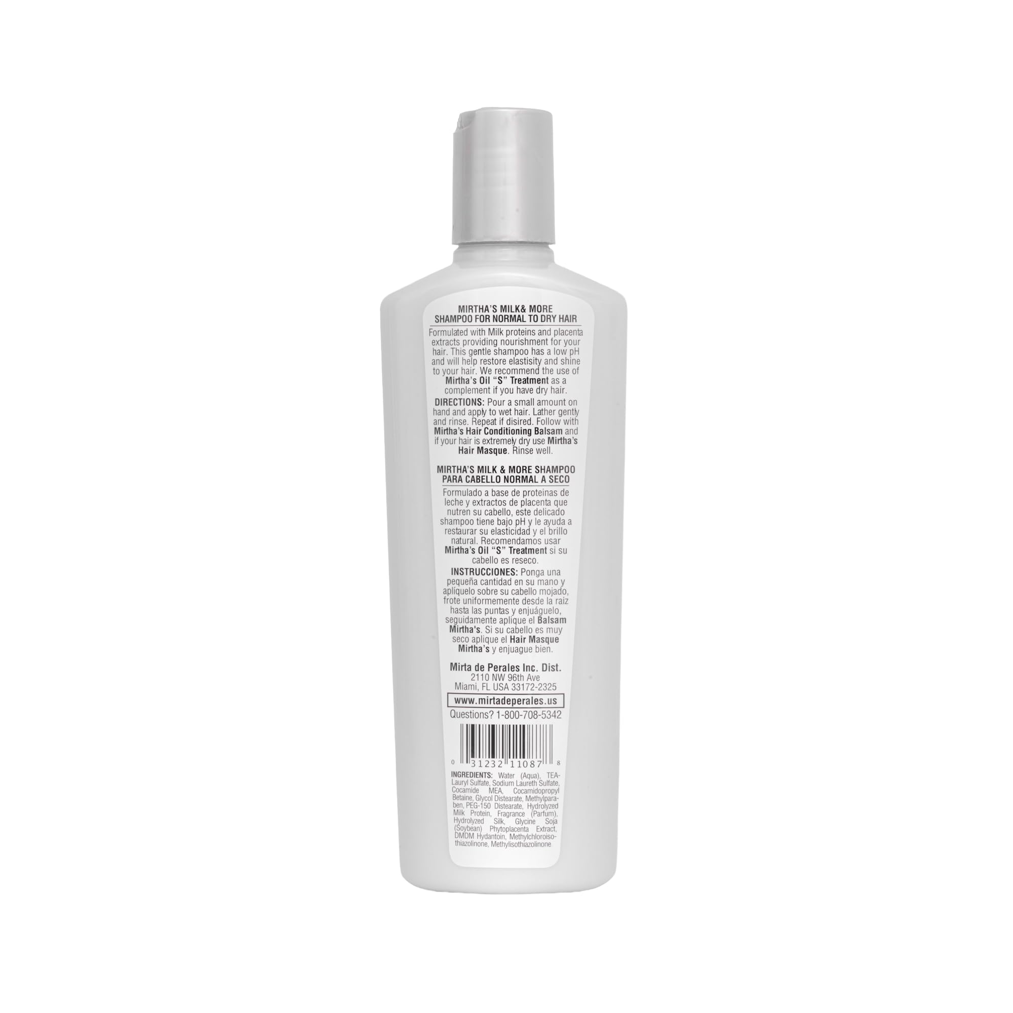 Mirta De Perales, extrait placenta soja, revitalise la fibre capillaire.