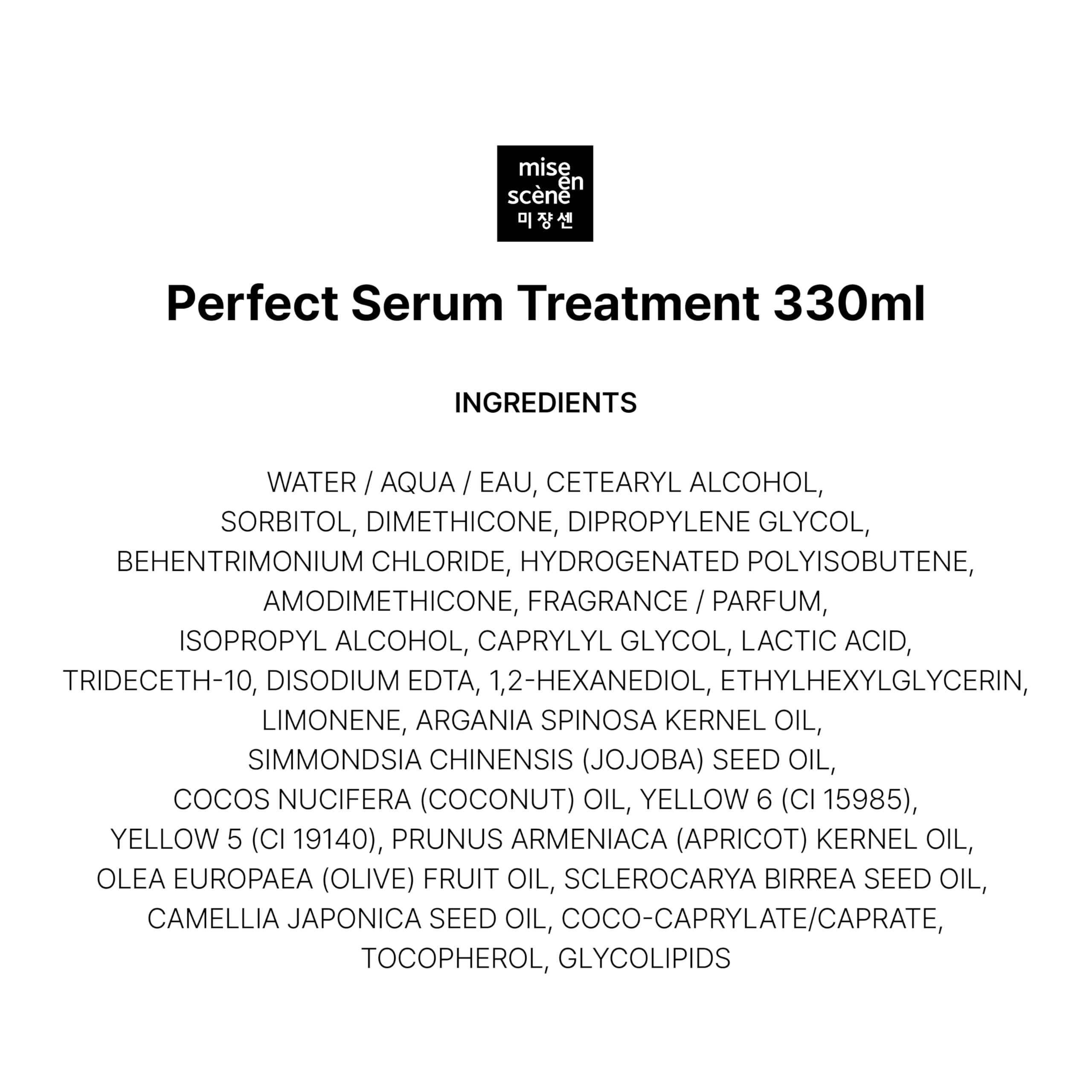 Sérum Parfait Mise En Scene — rinçage facile après douche