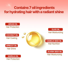 Protection chaleur du serum jusqu à 446°F pour coiffage sûr