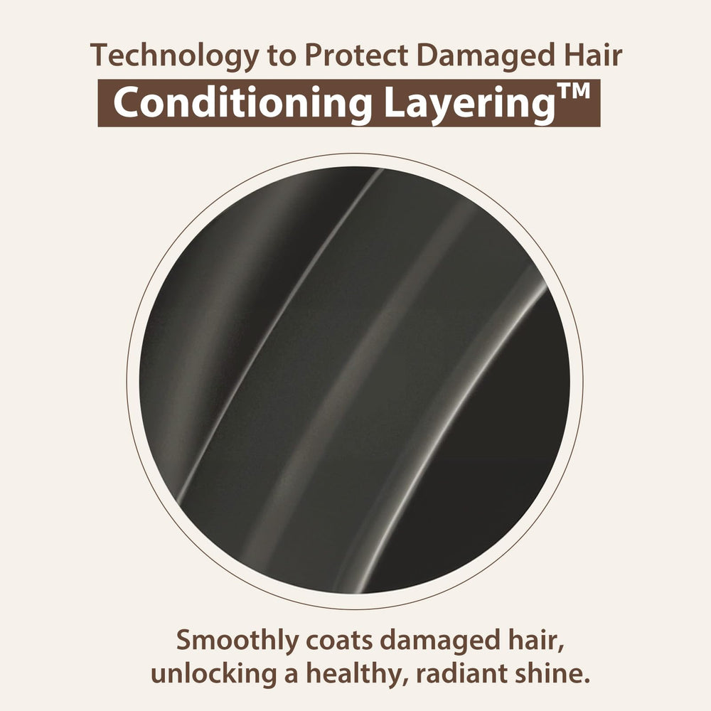 Cheveux avec éclat après l’utilisation du Shampoing Mise En Scene