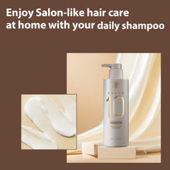 Texture crème du Shampoing Mise En Scene prête à être appliquée