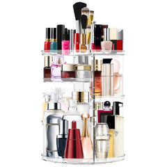 Miserwe Organisateur Maquillage Rotation 360 pour un accès rapide à vos produits.
