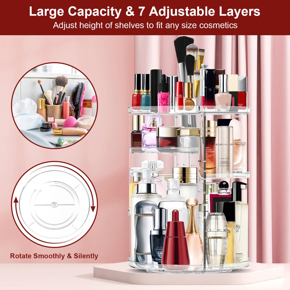 Miserwe 7 Niveaux Reglables Organisation Flexible pour différents produits.